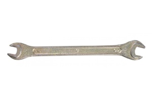 Ключ гаечный рожковый  6х7мм, оцинкованный, серия "Т-80" ЗУБР