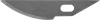 Лезвия для ножа  6мм  закругленные лезвия 5 шт AK-4, OL-KB4-R/5  OLFA 