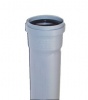 Труба канализационная серая ф110-0,5м (Политэк)