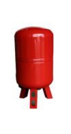 Бак/Гидроаккумулятор Красный  50л  3/4" Вертикальный на ножках 0-14-0100  WRV50/WHR50 WESTER