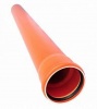 Труба канализационная рыжая ф250-2м (6,2) SN4  Агригазполимер 