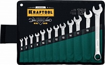 Набор ключей комбинированных,12шт, 6-22мм, хромированный, KRAFTOOL"PROFESSIONAL "