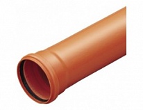 Труба канализационная рыжая ф200-3м Агригазполимер по ГОСТу SN4